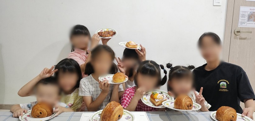 2026.09.09 NTBR에서 성우 아이들에게 맛있는 빵을 후원해 주셨습니다.^^